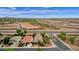 Aerial view showcasing the home's location and neighborhood at 7635 W Rock Springs Dr, Peoria, AZ 85383