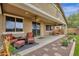 Covered patio with seating area, great for outdoor entertaining at 7635 W Rock Springs Dr, Peoria, AZ 85383