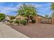 Single-story house with stone accents and desert landscaping at 7635 W Rock Springs Dr, Peoria, AZ 85383