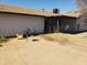 Large backyard with a patio and a chain link fence at 921 S Pioneer --, Mesa, AZ 85204