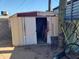 Metal storage shed with double doors at 921 S Pioneer --, Mesa, AZ 85204