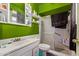 Clean bathroom with shower, toilet and vanity at 10126 W Sun City Blvd, Sun City, AZ 85351