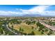 Aerial view of community park with expansive green space at 11050 E Ravenna Ave, Mesa, AZ 85212