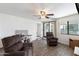 Home office with comfortable seating and view at 111 S Greenfield Rd # 488, Mesa, AZ 85206