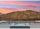 Relaxing pool and spa area with mountain views at 15609 E Palatial Estates Dr, Fountain Hills, AZ 85268