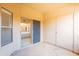 Outdoor patio provides additional private storage and views of the interior at 19700 N 76Th St # 2072, Scottsdale, AZ 85255