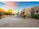 Landscaped driveway leading to a stunning desert home at 23238 N 94Th Pl, Scottsdale, AZ 85255