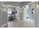 Home gym with a treadmill and other fitness equipment at 23238 N 94Th Pl, Scottsdale, AZ 85255