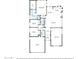 Detailed floor plan showcasing the layout of the home with dimensions of rooms and hallways at 31016 N 42Nd Way, Cave Creek, AZ 85331