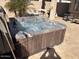 Relaxing hot tub on a paved patio at 31016 N 42Nd Way, Cave Creek, AZ 85331