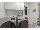 Convenient laundry room with modern washer and dryer at 3132 N 15Th Ave, Phoenix, AZ 85015