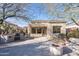 Back exterior view with patio and landscaping at 7131 E Canyon Wren Cir, Scottsdale, AZ 85266