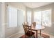 Bright dining nook with large windows offering plenty of natural light for enjoyable meals at 1240 W Straford Dr, Chandler, AZ 85224