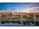 Waterfront home with a stunning sunset view at 20208 N Oxbow Ln, Maricopa, AZ 85138