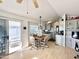 Dining area with table and chairs, open to the kitchen at 356 S Felspar Dr, Apache Junction, AZ 85119