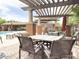 Relaxing outdoor community pool and patio area with ample seating at 3935 E Rough Rider Rd # 1191, Phoenix, AZ 85050