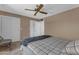 Bright bedroom featuring a double bed and closet at 4725 E Capri Ave, Mesa, AZ 85206