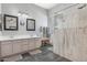 Elegant bathroom featuring a large walk-in shower at 5613 N Laguna Ct, Litchfield Park, AZ 85340