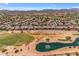 Aerial view showing community and golf course at 789 E Blossom Rd, San Tan Valley, AZ 85143