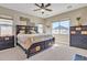 Large bedroom with ceiling fan and plenty of closet space at 789 E Blossom Rd, San Tan Valley, AZ 85143