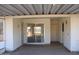 Covered patio with access to the interior at 9714 W Edward Dr, Sun City, AZ 85351