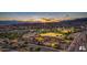Aerial of shopping center near park at sunset at 1022 E Hiddenview Dr, Phoenix, AZ 85048