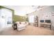 Spacious living room with a large sectional sofa and wall decor at 1022 E Hiddenview Dr, Phoenix, AZ 85048