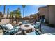 Refreshing pool with surrounding patio and seating area at 1022 E Hiddenview Dr, Phoenix, AZ 85048