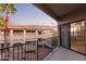 Scenic patio showcasing views of the adjacent buildings and desert landscape, adding to the property's appeal at 10401 N Saguaro Blvd # 210, Fountain Hills, AZ 85268