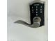 Close up of a Schlage digital door lock on a front door at 1708 W Harmont Dr, Phoenix, AZ 85021