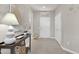 Bright and airy entryway with a console table and modern decor at 18603 N Twilight Way, Surprise, AZ 85374