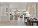 Open living space with neutral tones, comfortable seating, and a fireplace at 18603 N Twilight Way, Surprise, AZ 85374