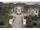 Elegant home with a fountain in the courtyard and mountain views at 21487 N 110Th Pl, Scottsdale, AZ 85255