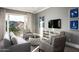 Elegant sitting room with mountain views and comfy seating at 21487 N 110Th Pl, Scottsdale, AZ 85255