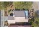Property's roofline and backyard patio with seating area at 2608 E Desert Wind Dr, Casa Grande, AZ 85194