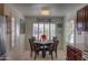 Dining area with table and chairs near kitchen at 2608 E Desert Wind Dr, Casa Grande, AZ 85194