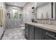 Clean bathroom, featuring a walk-in shower and modern fixtures at 3827 E Marlette Ave, Paradise Valley, AZ 85253