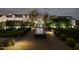 Elegant home entrance with a water feature and meticulously landscaped grounds at 3827 E Marlette Ave, Paradise Valley, AZ 85253