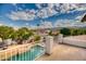 Private backyard with inviting swimming pool and mountain views at 7605 S 18Th Way, Phoenix, AZ 85042