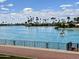 Scenic lake view with water activities and palm trees at 10330 W Thunderbird Blvd # A321, Sun City, AZ 85351