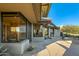 Modern home exterior with expansive windows at 10531 E Fernwood Ln, Scottsdale, AZ 85262