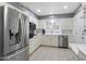 Clean and bright kitchen featuring stainless steel appliances at 10531 W Prairie Hills Cir, Sun City, AZ 85351