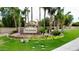 The Islands community sign amid lush landscaping, showcasing the welcoming neighborhood entrance at 1450 W Sea Haze Dr, Gilbert, AZ 85233