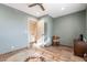 Spare bedroom features a ceiling fan and a round rug at 15838 E Thistle Dr, Fountain Hills, AZ 85268