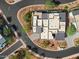 Aerial view of a single-story home and surrounding area at 15957 E Ridgestone Dr, Fountain Hills, AZ 85268