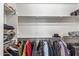 Spacious closet with ample shelving and hanging space for clothes and storage at 17674 E Fort Verde Rd, Rio Verde, AZ 85263