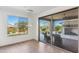 Dining area with sliding glass doors leading to patio at 17674 E Fort Verde Rd, Rio Verde, AZ 85263