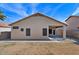 Back exterior of house showcasing covered patio at 1830 S Yucca St, Chandler, AZ 85286