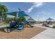 Modern playground with slides and climbing structures at 19726 W Morning Glory St, Buckeye, AZ 85326