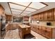 Spacious kitchen featuring ample cabinetry and an island at 22206 N La Senda Dr, Scottsdale, AZ 85255